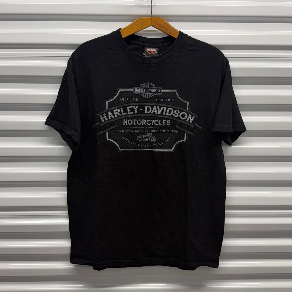 Vintage Harley Davidson Red Rock Las Vegas Black Mens Large Shirt